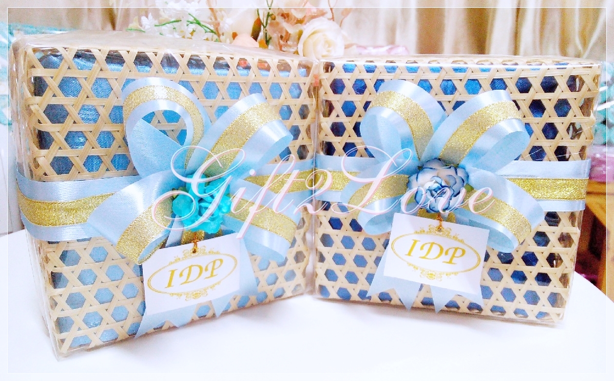 ผ้าแพรรับไหว้ ขนาด 5 ฟุต แพคเกจชะลอมฝาครอบ