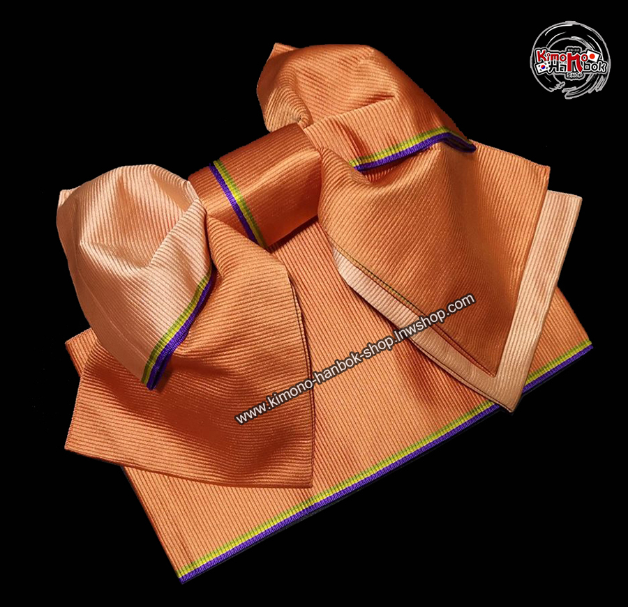 ชุดกิโมโนสีเขียวลาย01