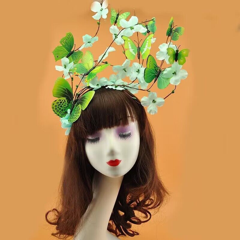 (พร้อมส่งจากไทย) คาดผมผีเสื้อขนาดใหญ่เว่อวังลังการ ส่งเร็ว จาก อุบลราชธานี