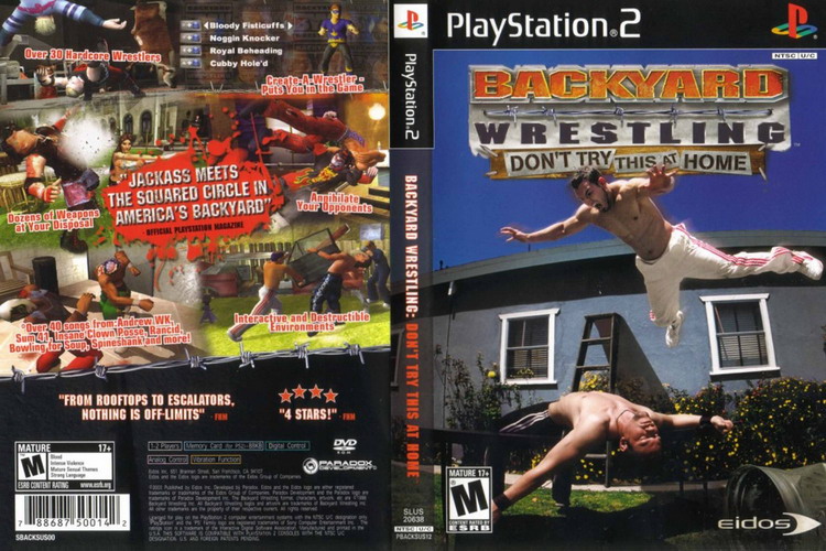 BACKYARD WRESTLING 1 [US : DVD5 1 Disc]