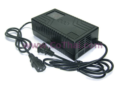 48v เครื่องชาร์จแบตเตอรี่ ดิจิตอล ปลั๊กสี่เหลี่ยม(ปลั๊กAC) ตะกั่วกรด/กึ่งแห้ง/แห้ง