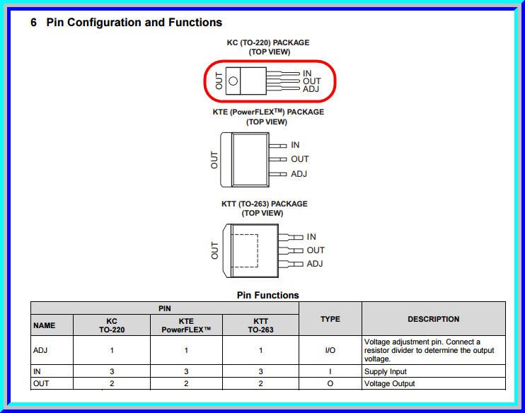 1x ไอซี TL783 High-Voltage Adjustable Regulator 125V 700mA