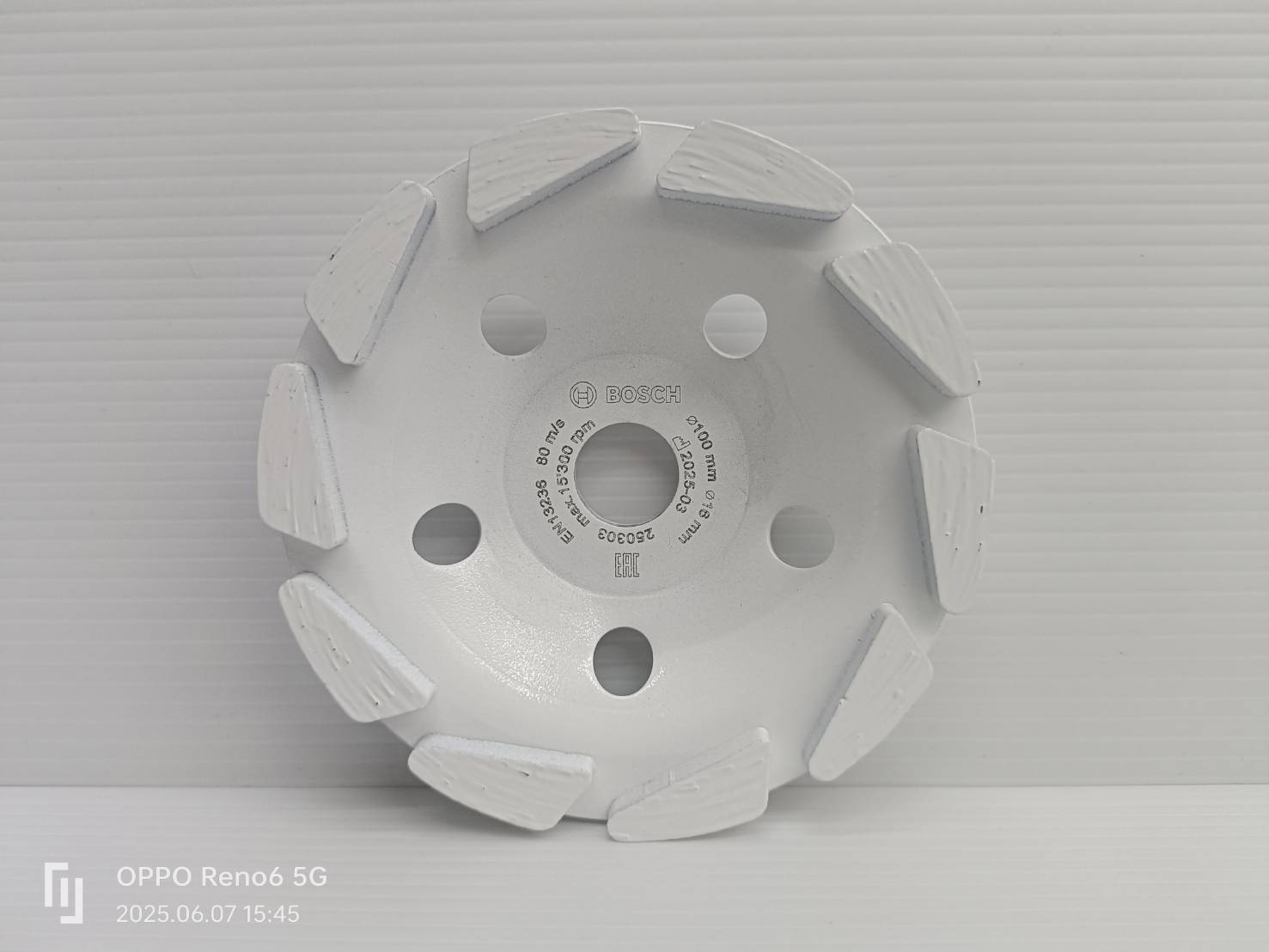 ถ้วยขัดเพชร 4นิ้ว BOSCH 2608619964