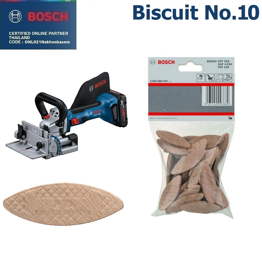 จอยท์บิสกิต เบอร์ 10 BOSCH 2607000797 จำนวน 50 ชิ้น