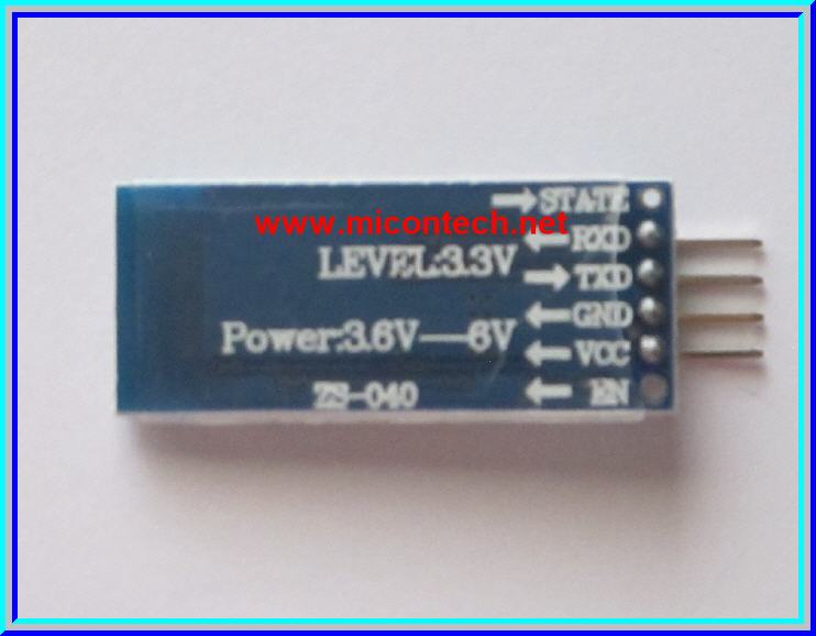 1x แผงวงจรบลูทูธ HC-06 Slave Bluetooth RF Transceiver