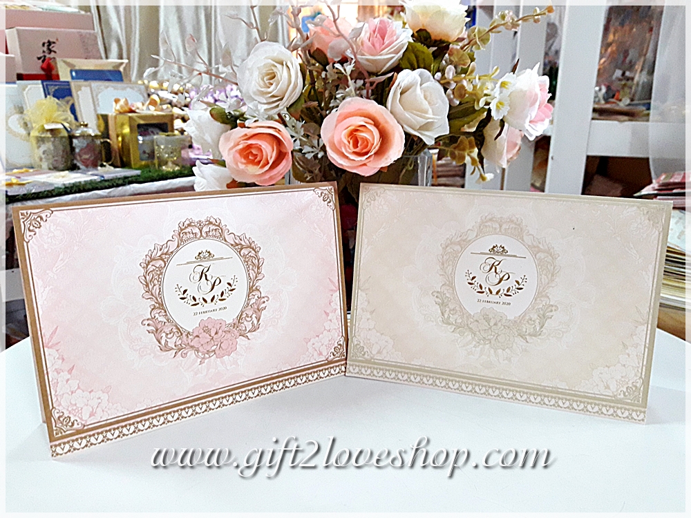 การ์ดแต่งงานสไตล์หลุยส์