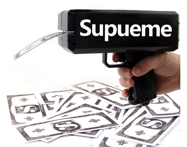 ชุดอาหรับดูไบ / ชุดเศรษฐีดูไบ / ชุดชีค / ชุดอาหรับ / ชุดดูไบ พร้อมปืนยิงแบงค์ และพร๊อพ