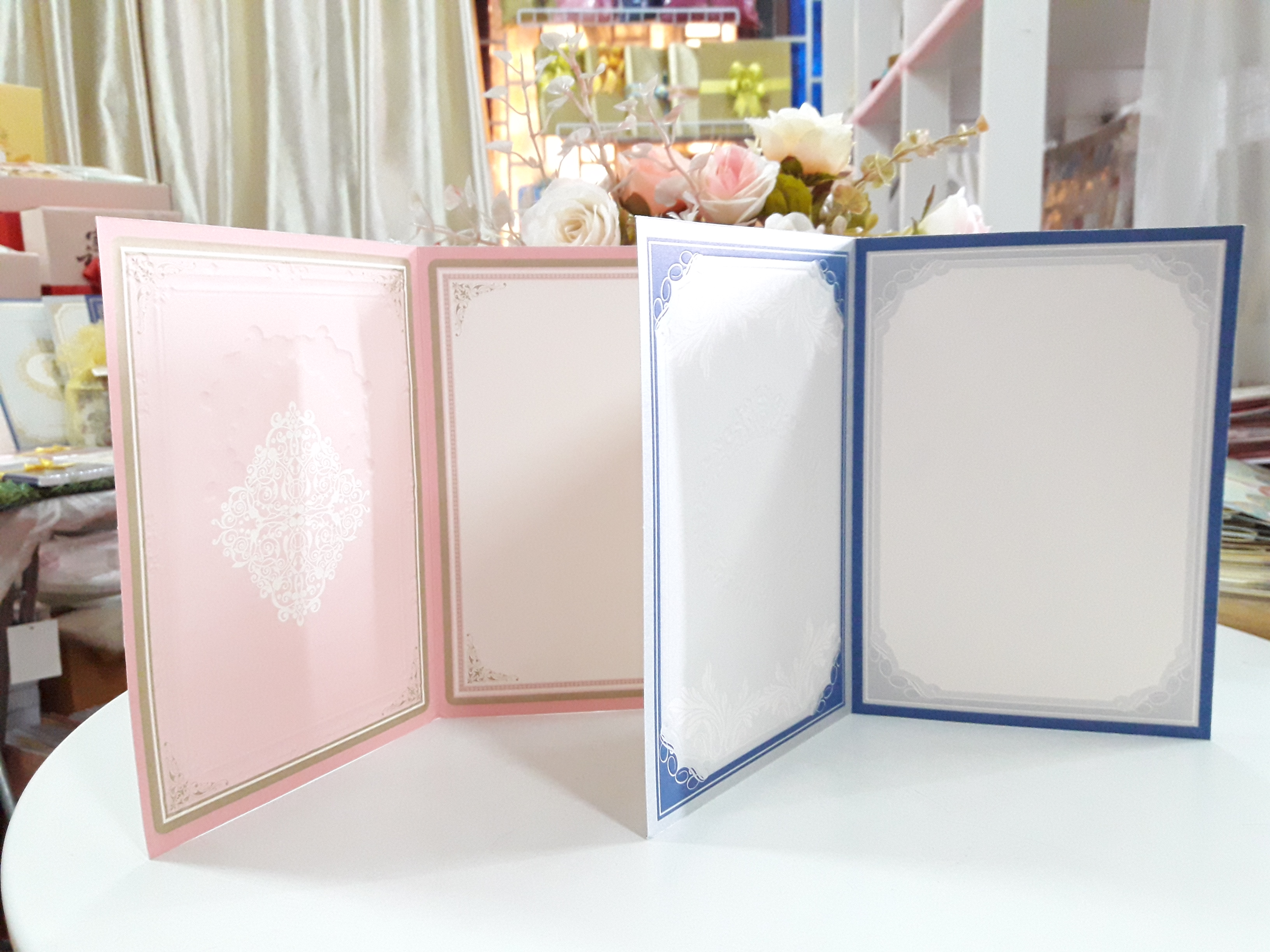 การ์ดแต่งงานลายหลุยส์ (หรู)