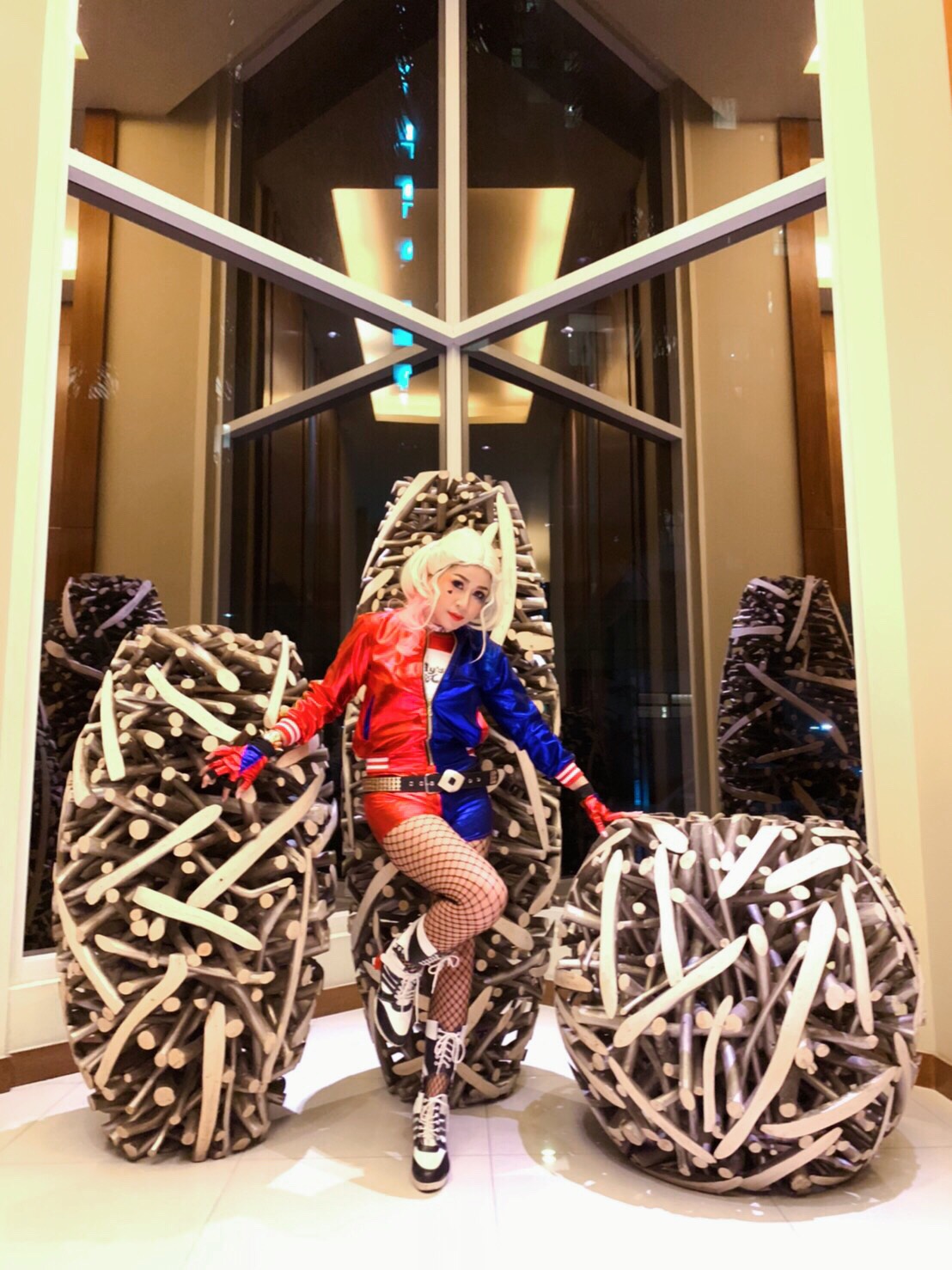 ชุด Harley Quinn / suicide squad 2016 / ชุดฮารี่ควิน