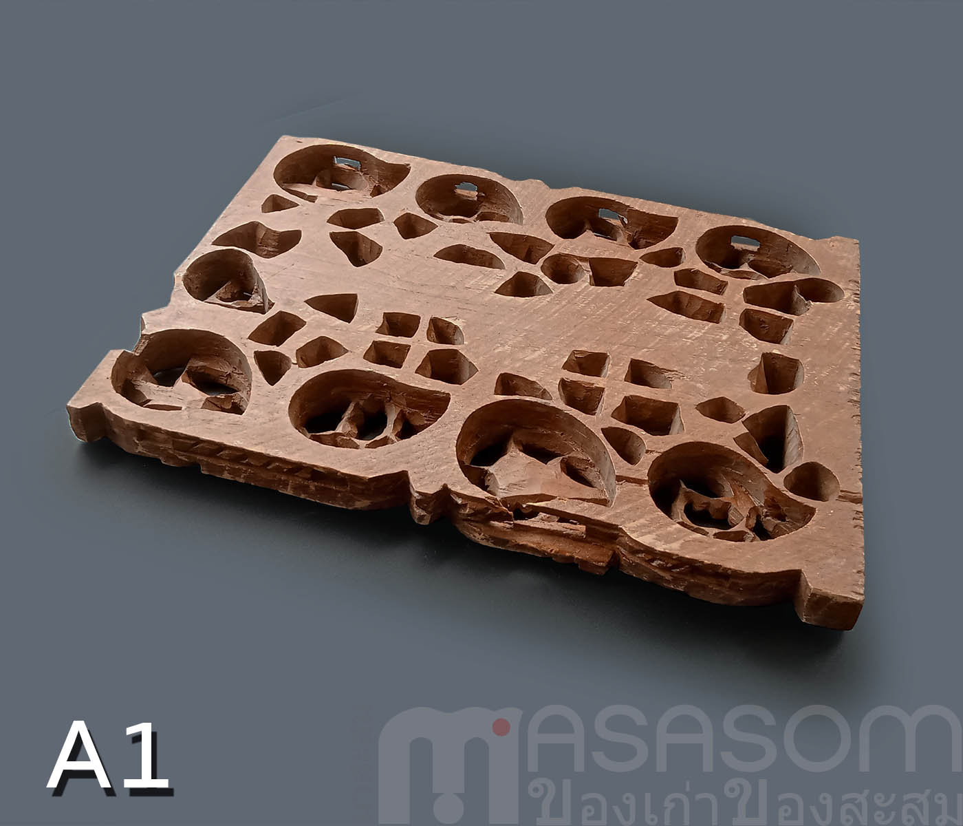 ไม้สักแกะสลักA1