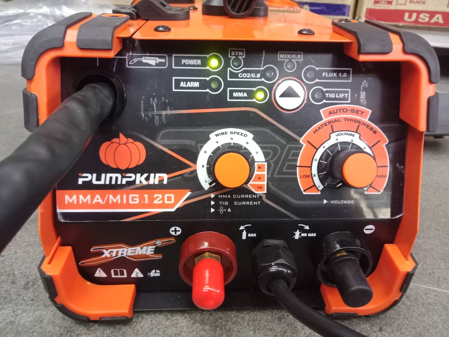 เครื่องเชื่อม3ระบบ PTT-MIG120 PUMPKIN 17923