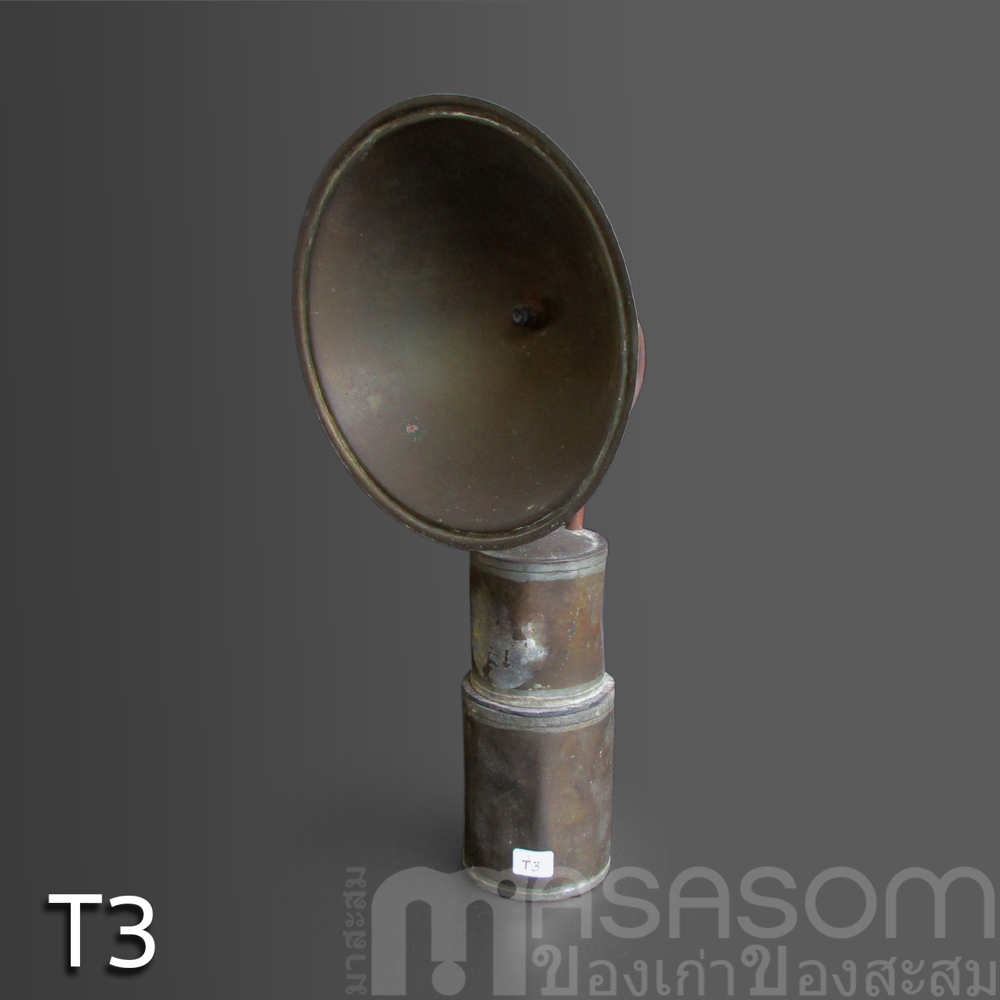 ตะเกียงแก๊สทองเหลืองโบราณ