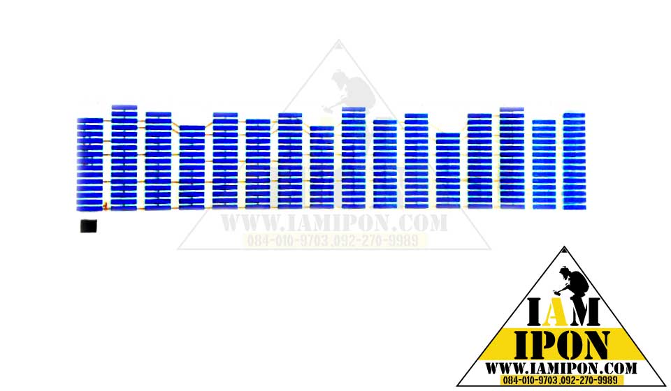EQUALCULATOR BLUE RHYTHM SOUND ( 70*16 CM )