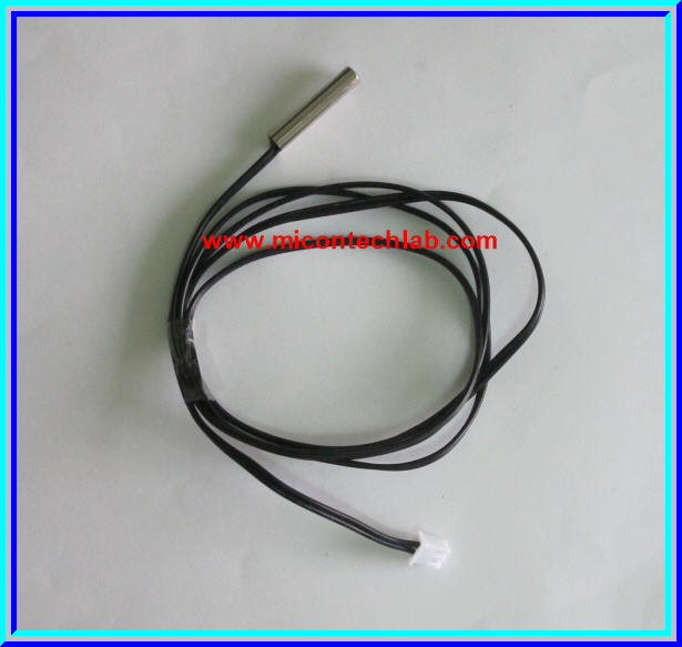 1x เซ็นเซอร์วัดอุณหภูมิ NTC Thermistor 10K +/- 1% สายยาว 50 ซม.