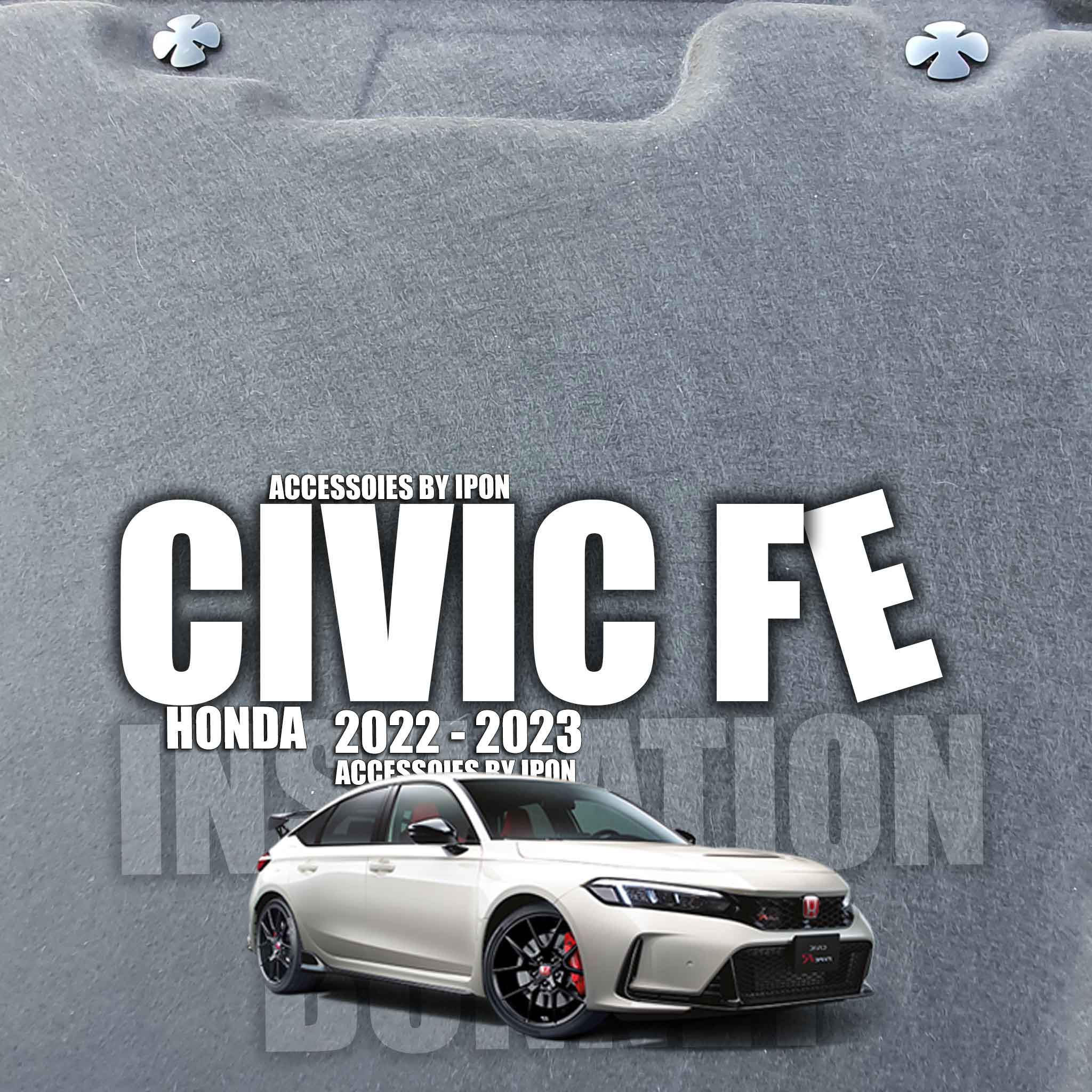แผ่นกันความร้อน HONDA CIVIC FE ทุกรุ่น แท้ห้าง
