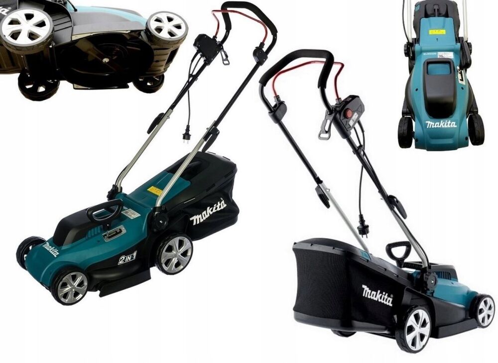 รถเข็นตัดหญ้าไฟฟ้า 370มม. ELM3720 MAKITA