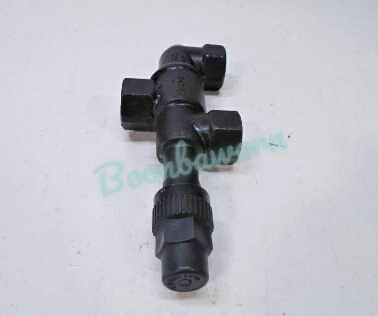 Henry 3 Way dual shut off valves & Pressure relief valves