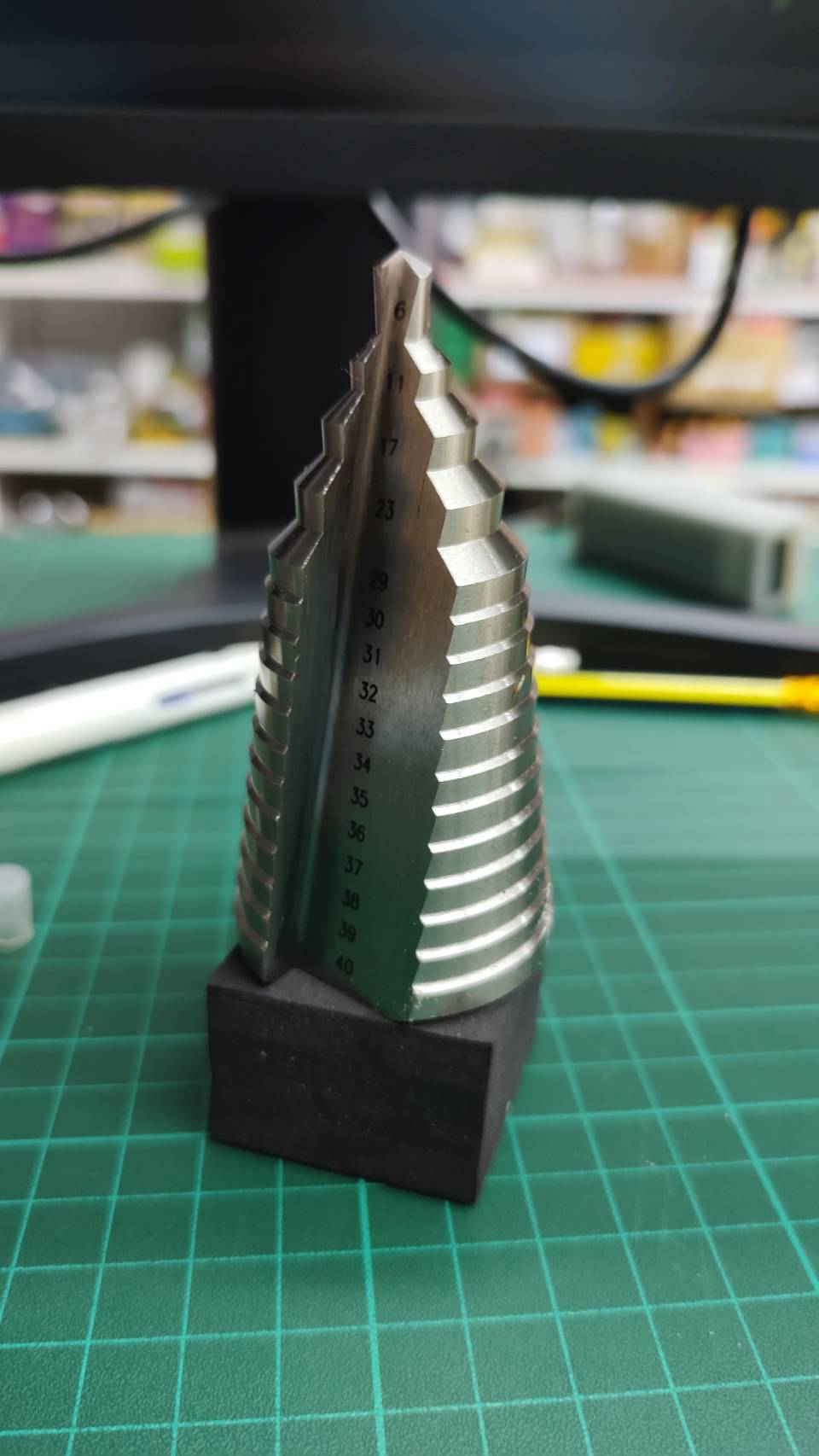 ดอกสเต็ปHSS 6-40มม. BOSCO แกน12มม.