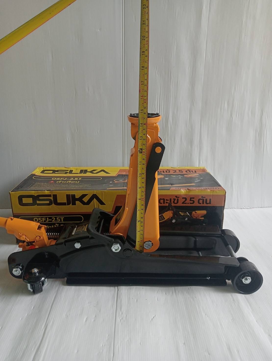 OSUKA แม่แรง 2.5T พร้อมขาตั้ง 3T รุ่น OSFJ-2.5T-3T
