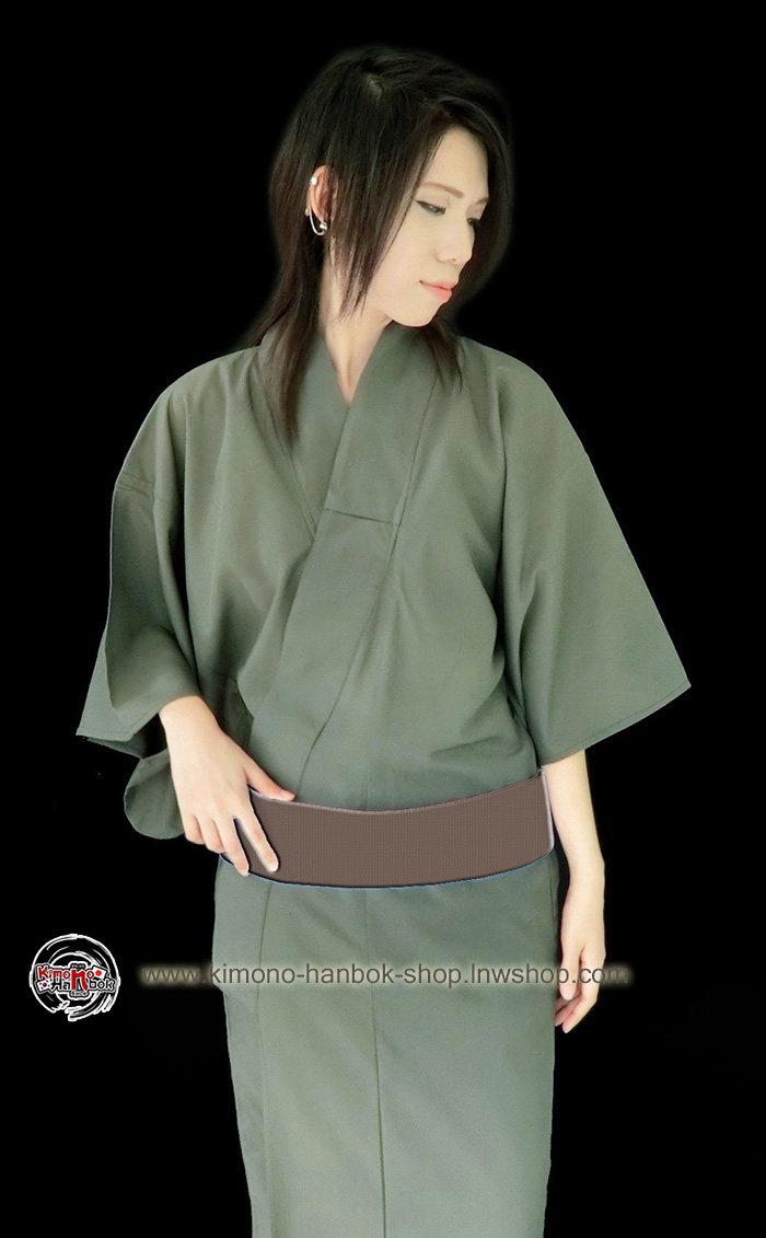 ชุดยูกาตะชายสีเขียว