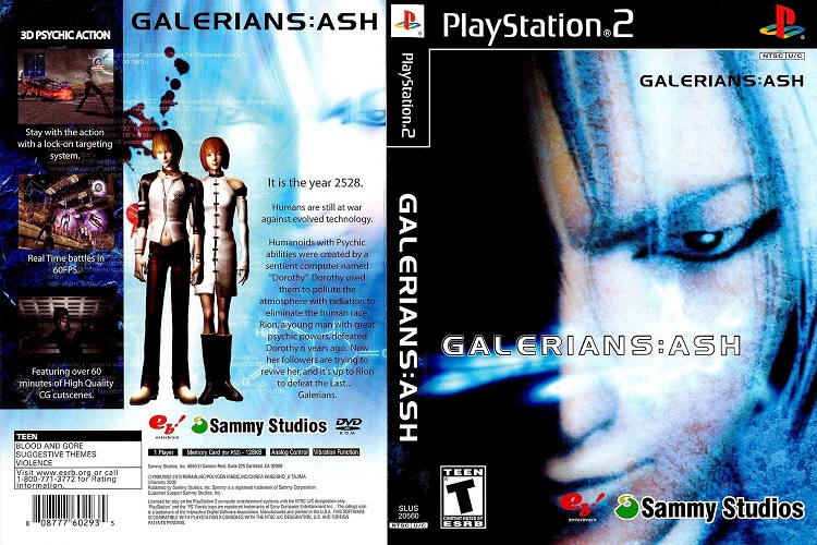 GALERIANS ASH [US : DVD5 1 Disc]