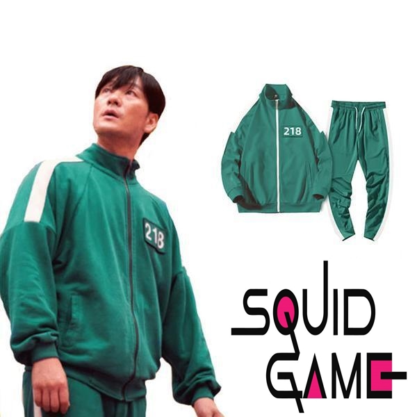 ชุดผู้เล่นสควิดเกมส์ / ชุดสควิดเกมส์ / squid game