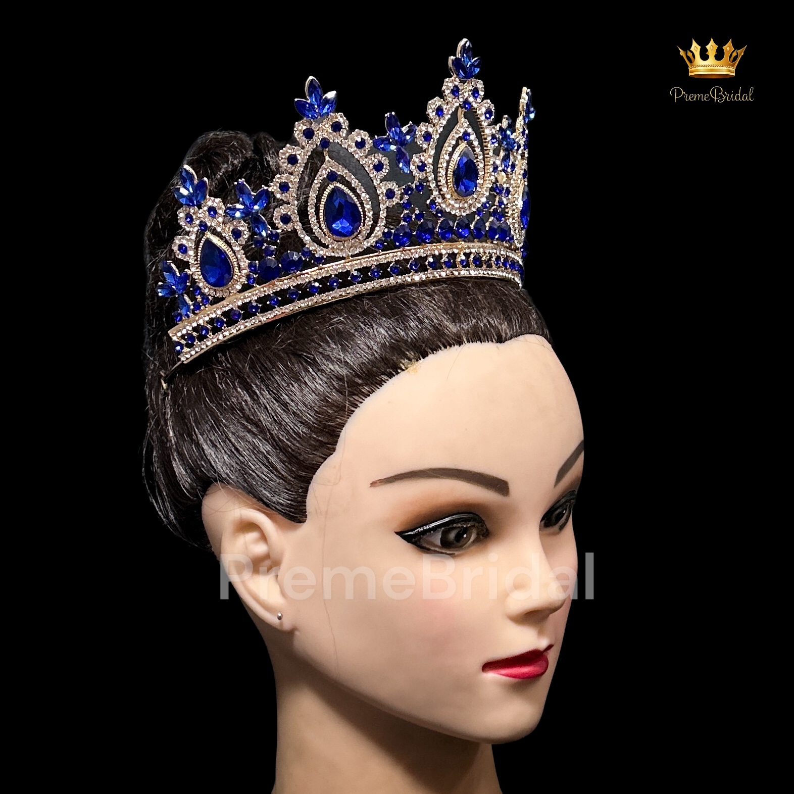 (พร้อมส่ง) เทียร่า 414 มงกุฎนางงาม ครึ่งหัว งานสวย ปราณีต QCเพชรทุกเม็ด สินค้าพร้อมส่งจากไทย