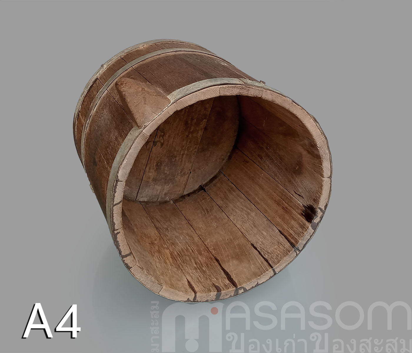 ถังตวงข้าวโบราณขนาด 10 ลิตร