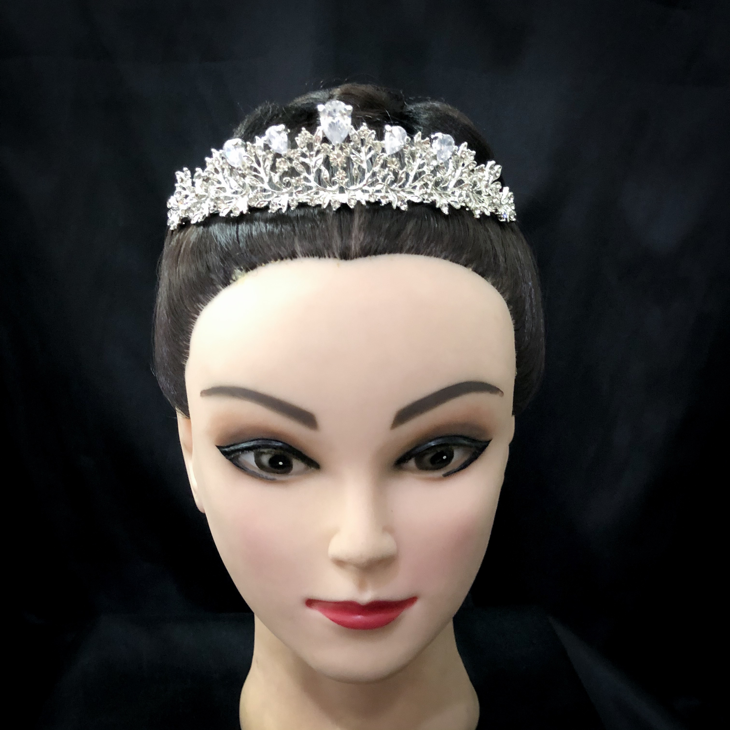 (พร้อมส่ง) เทียร่า 201 มงกุฎเจ้าสาว มงกุฎเจ้าหญิง งานสวย ปราณีต QCเพชรทุกเม็ด สินค้าพร้อมส่งจากไทย