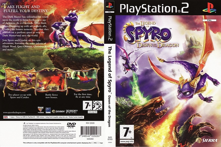 THE LEGEND OF SPYRO 3 [EU : DVD5 1 Disc]