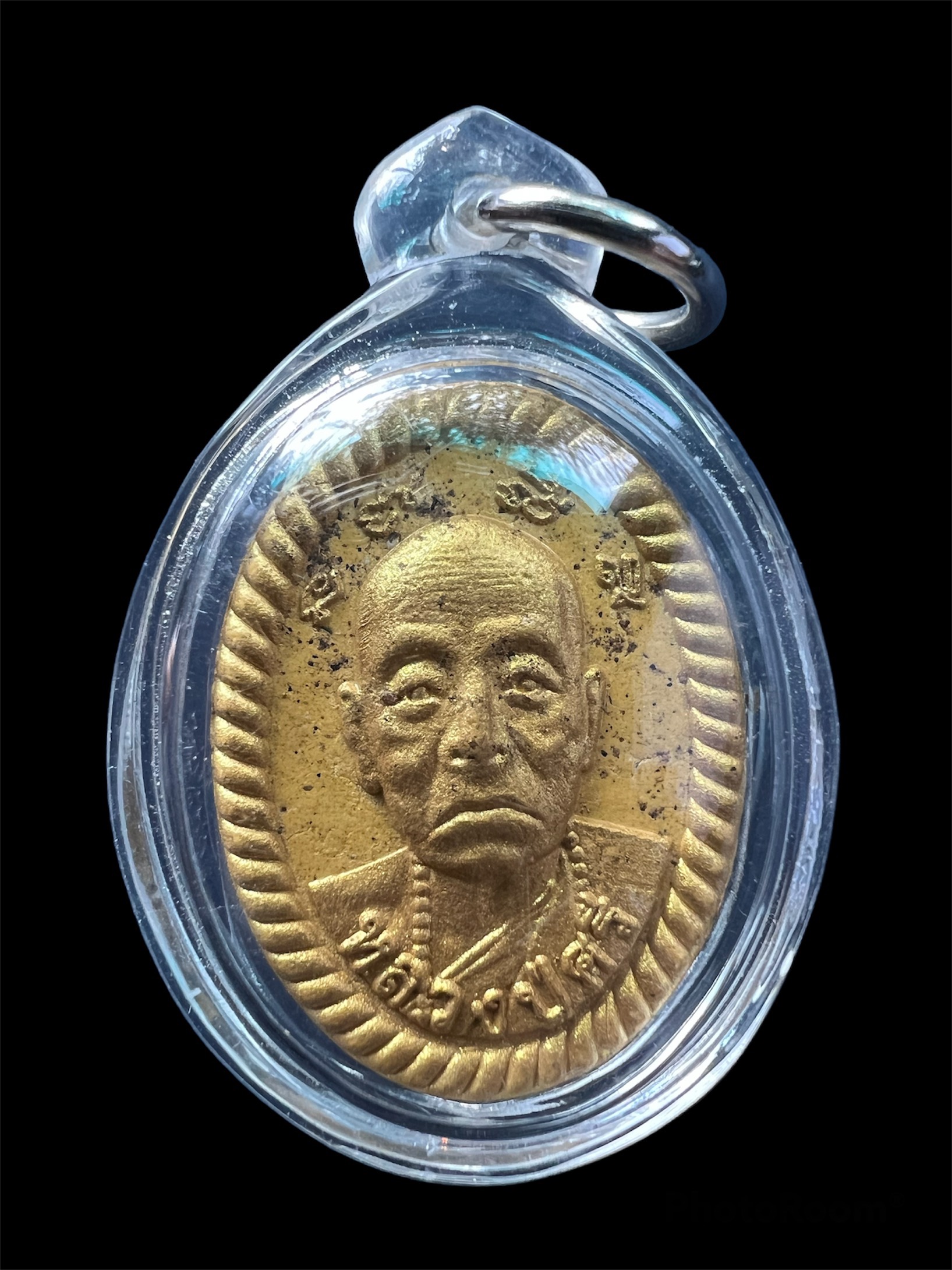 พระผงดวงเศรษฐี หลวงปู่ศรี วัดโพธาราม จ.ขอนแก่น ปี2563 รุ่นแรก ฝังตะกรุดจีวรเกศา เลี่ยมกันน้ำพร้อมใช้ อริยสงฆ์ผู้มีอายุกว่า100ปี