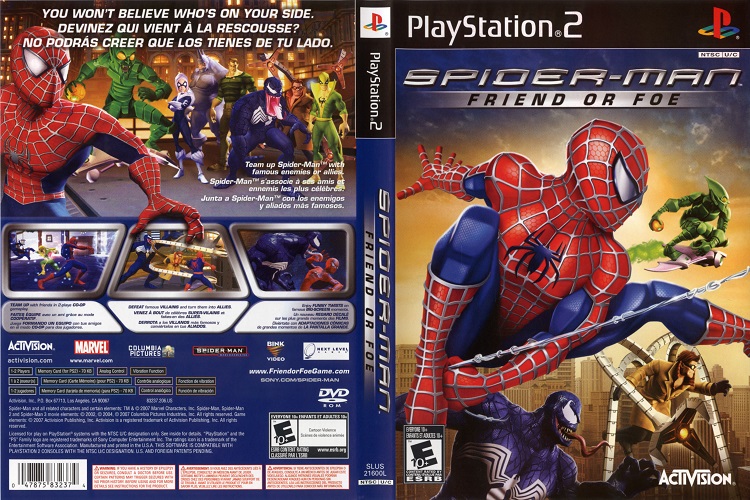 SPIDER-MAN FRIEND OR FOE [US : DVD5 1 Disc]