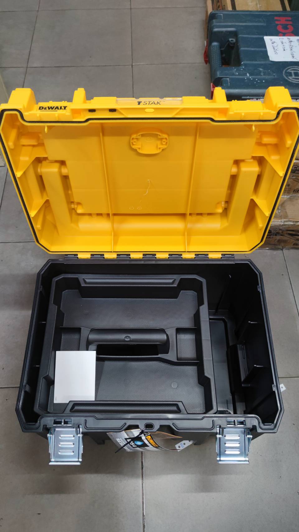 กล่องใส่เครื่องมือ+ถาด DWST83343-1 DEWALT T-STAK (B-1)