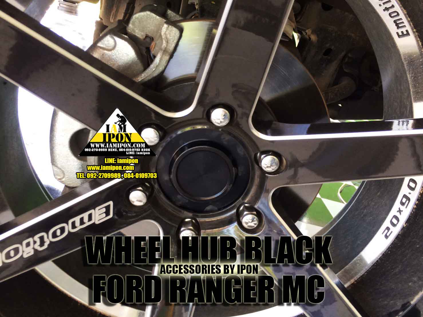 WHEEL HUB CAP FORD RANGER T6-MC ฝาครอบดุมฟอร์ดเรนเจอร์ T6-MC