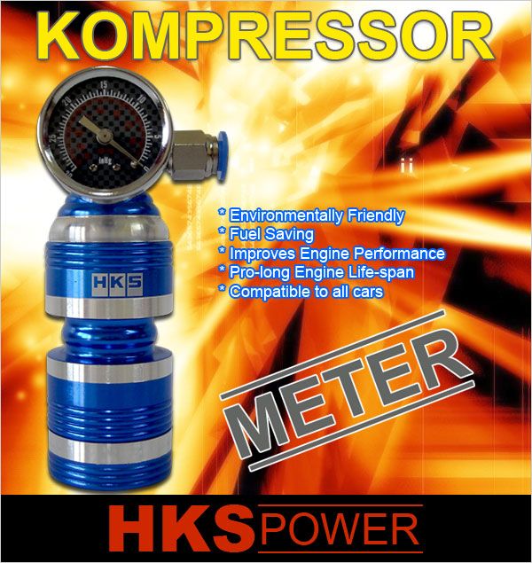 HKS Power Micro Air Kompressor with Meter