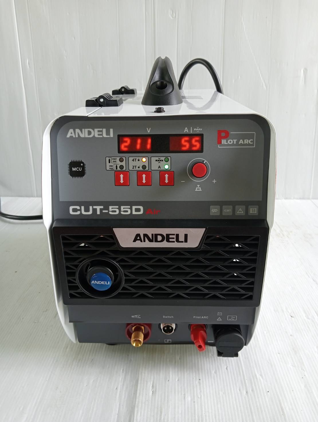 เครื่องตัดพลาสม่า CUT-55D AIR ANDELI (มีปั้มลมในตัว)