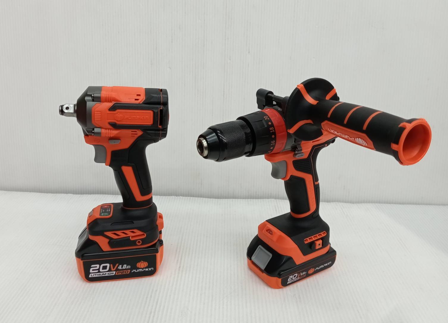 คอมโบ้สว่านกระแทก+บล็อกกระแทก INF-IMDIW-422CK PUMPKIN 50296