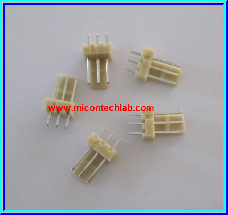 5x เวเฟอร์คอนเน็คเตอร์ 3 ขา แบบขาตรง พิทซ์ 2.54 มม
