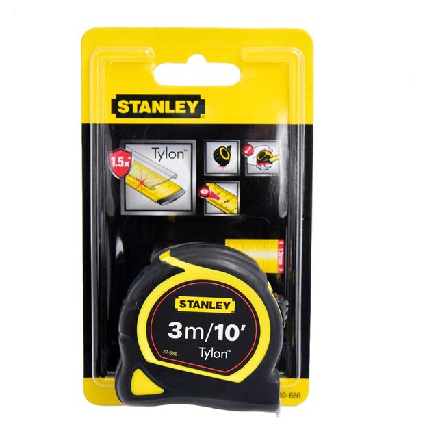 ตลับเมตร3เมตร รุ่นไทลอน 30-686 STANLEY