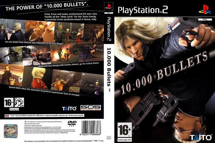 10,000 BULLETS [EU : DVD5 1 Disc]
