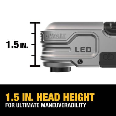 DEWALT DWALRAFT ก้านต่อไขควงมุมฉาก 90 องศา มีไฟLED ชาร์จ TYPE-C