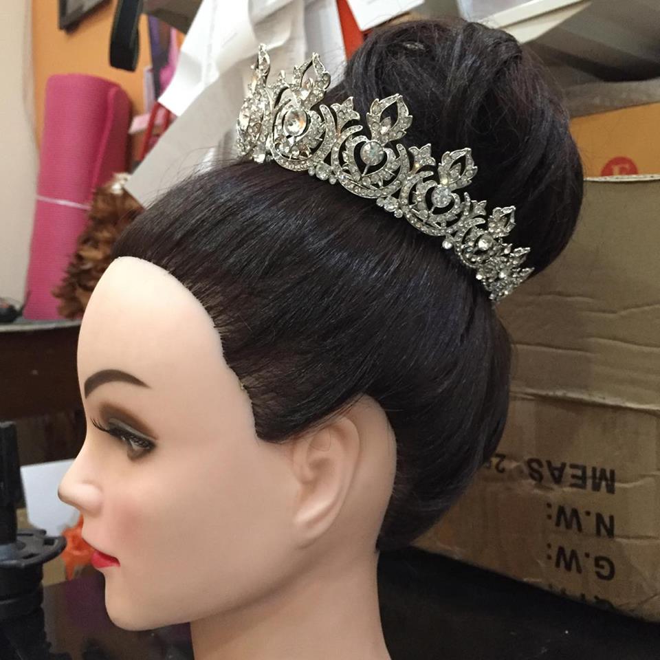 (พร้อมส่ง) มงกุฎ 031 งานสวย รุ่นฐานกลม ส่งด่วน ส่งจาก จ.อุบลราชธานี