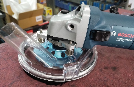 กาดดูดฝุ่นสำหรับใบเจียรบัว4" แบบใส