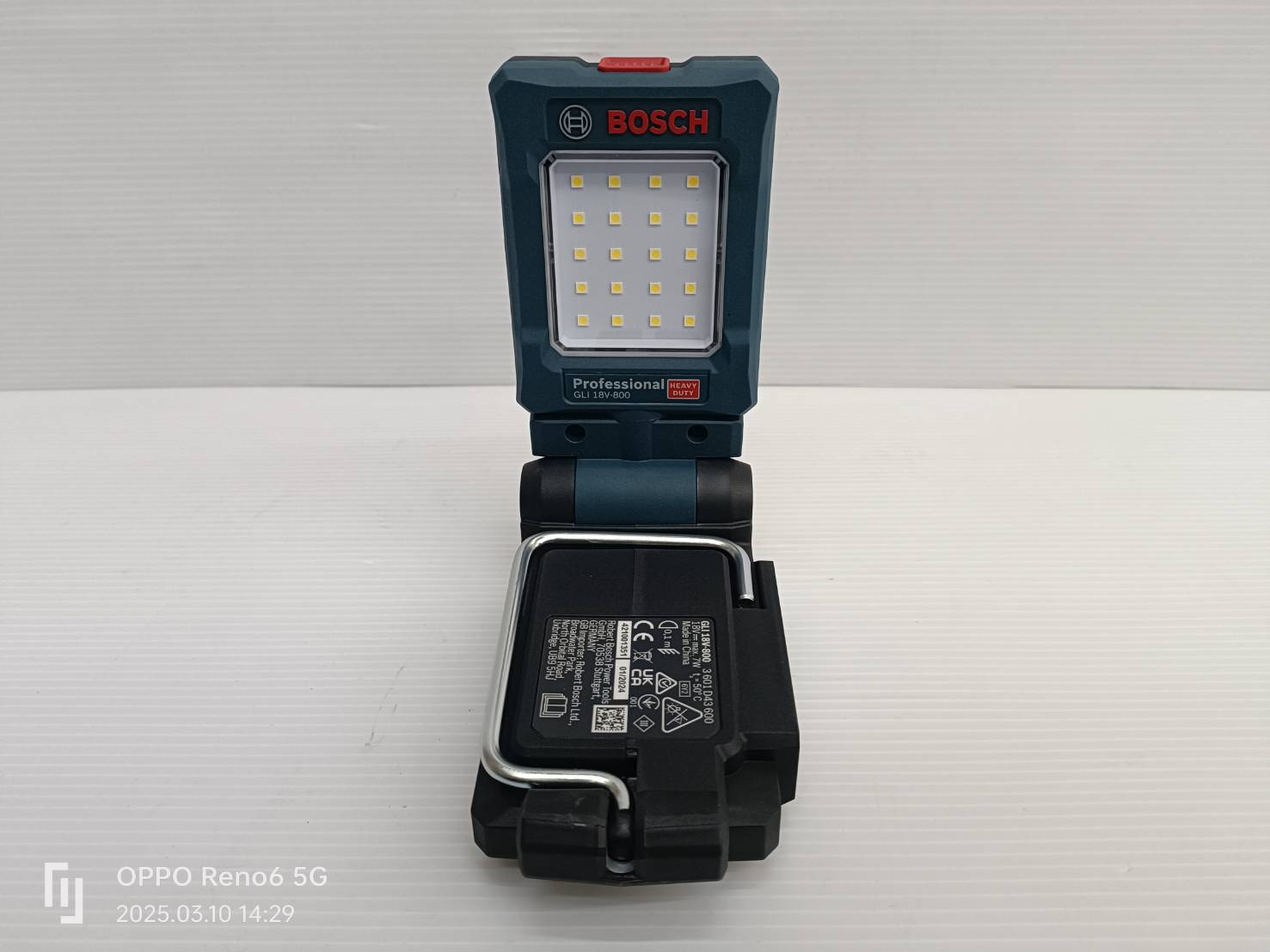 ไฟฉาย18V GLI18V-800 BOSCH Solo