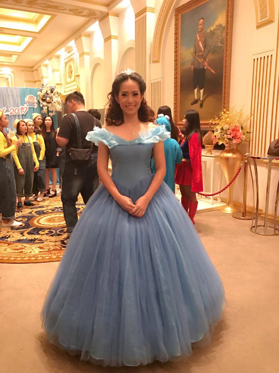 ชุดเจ้าหญิงซินเดอเรลล่า @ Movie 2015