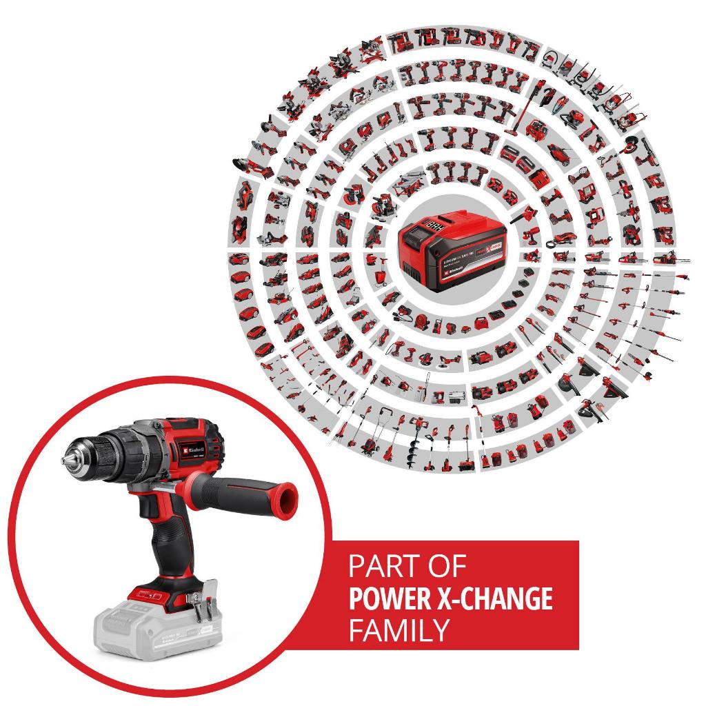 EINHELL สว่านกระแทกไร้สาย TP-CD 18/60 Li-i Brushless {สินค้าไม่รวมแบตเตอรี่/เครื่องชาร์จ} (A4514284)