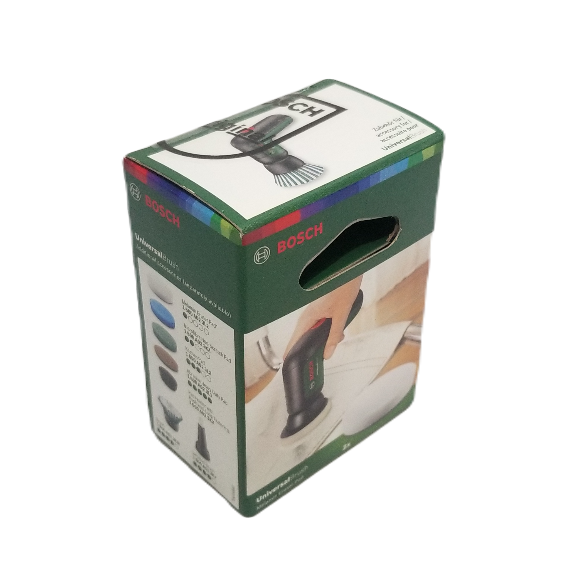 แผ่นฟองน้ำเมลามีน (ขัดละเอียด) สำหรับเครื่องขัดอเนกประสงค์ 3.6V Universal Brush BOSCH