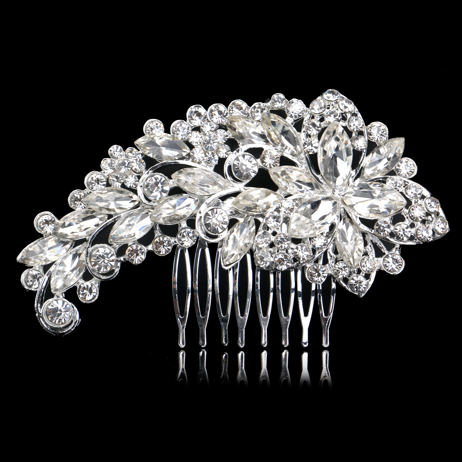 (พร้อมส่ง) ประดับผม-160 หวีสับผม ใช้ง่าย ส่งตรงจากไทย ผ่านการ QC ทุกจุด