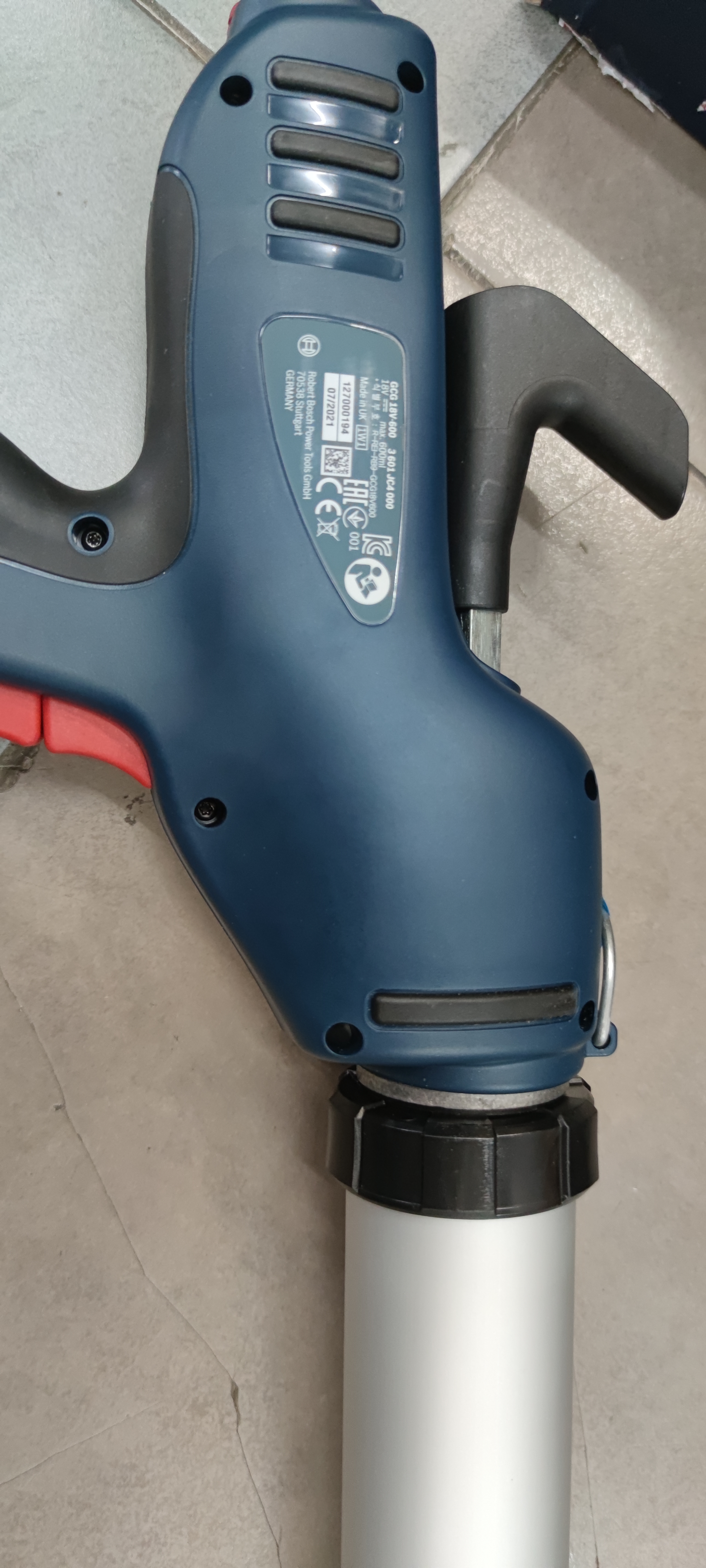 ปืนยิงซิลิโคน18V GCG18V-600 BOSCH Solo