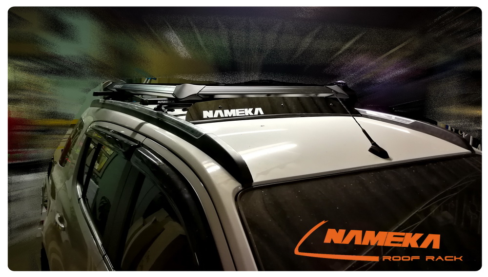 Chevrolet Trailblazer ตรงรุ่น Roof Rack NC-14 ชุดขาจับพร้อมควานขวาง แร็คหลังคา